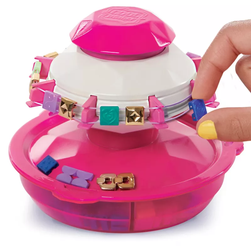 Cool Maker, PopStyle Armband-Bastelset mit 170 Perlen, 10 Armbänder knüpfen und neu gestalten (Verpackung kann variieren), Bastelspielzeug für Kinder ab 7 Jahren
