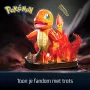 4D Build, Pokémon Charmander 3D-Modellbausatz, Pokémon-Figur, Kanto First Partner Collection, Schreibtischdeko, 241 Teile, ab 12 Jahren