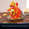 4D Build, Pokémon Charmander 3D-Modellbausatz, Pokémon-Figur, Kanto First Partner Collection, Schreibtischdeko, 241 Teile, ab 12 Jahren