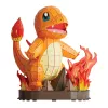 4D Build, Pokémon Charmander 3D-Modellbausatz, Pokémon-Figur, Kanto First Partner Collection, Schreibtischdeko, 241 Teile, ab 12 Jahren