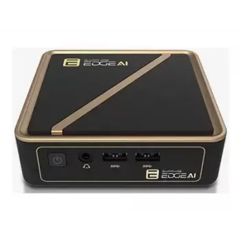 Mini-PC-Barebone Sapphire EDGE AI 340 mit DDR5-Arbeitsspeicher-Unterstützung und HDMI-Ausgang