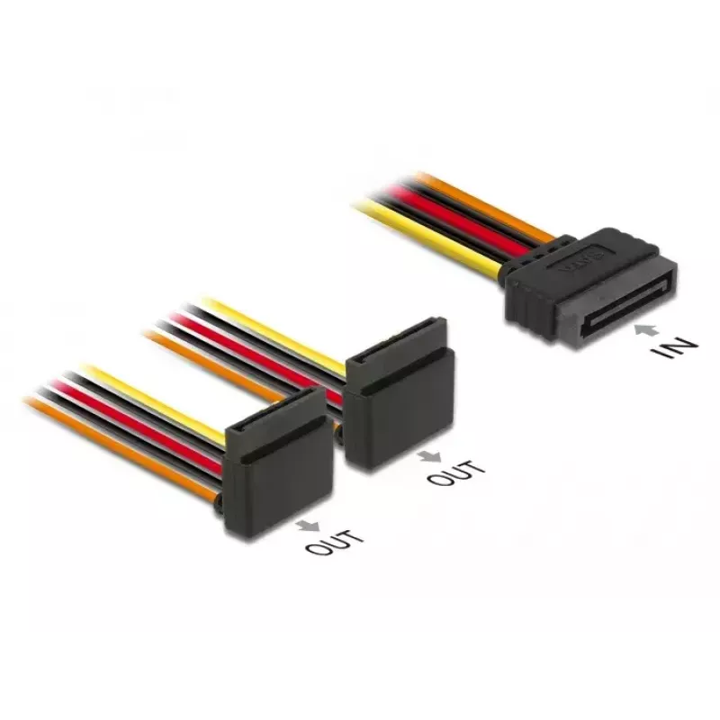 Internes Stromkabel DeLOCK 60170 0,15 m