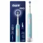 Oral-B Pro 1 Sensitive Clean Elektrische Zahnbürste für Erwachsene, rotierend-oszillierend, blau