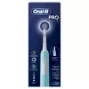 Oral-B Pro 1 Sensitive Clean Elektrische Zahnbürste für Erwachsene, rotierend-oszillierend, blau