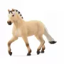 Spielfigur Schleich Norwegische Fjordpferdstute 13980 Braun Weiß Gelb