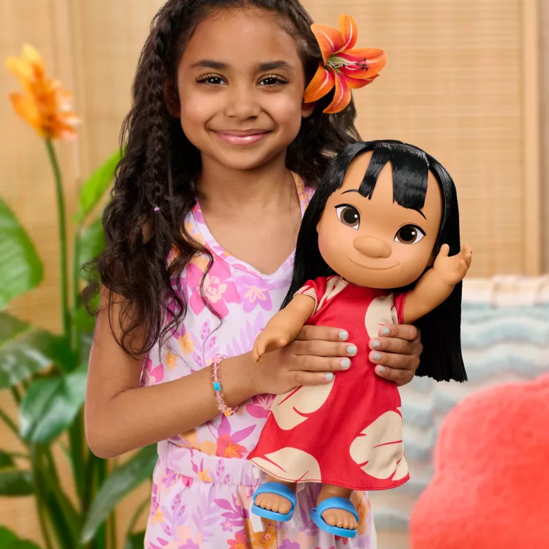 Just Play Disney Lilo & Stitch, Modepuppe, Weiblich, 3 Jahr(e), Junge/Mädchen, 350 mm, Mehrfarbig