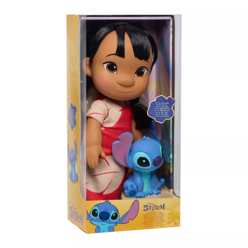 Just Play Disney Lilo & Stitch, Modepuppe, Weiblich, 3 Jahr(e), Junge/Mädchen, 350 mm, Mehrfarbig