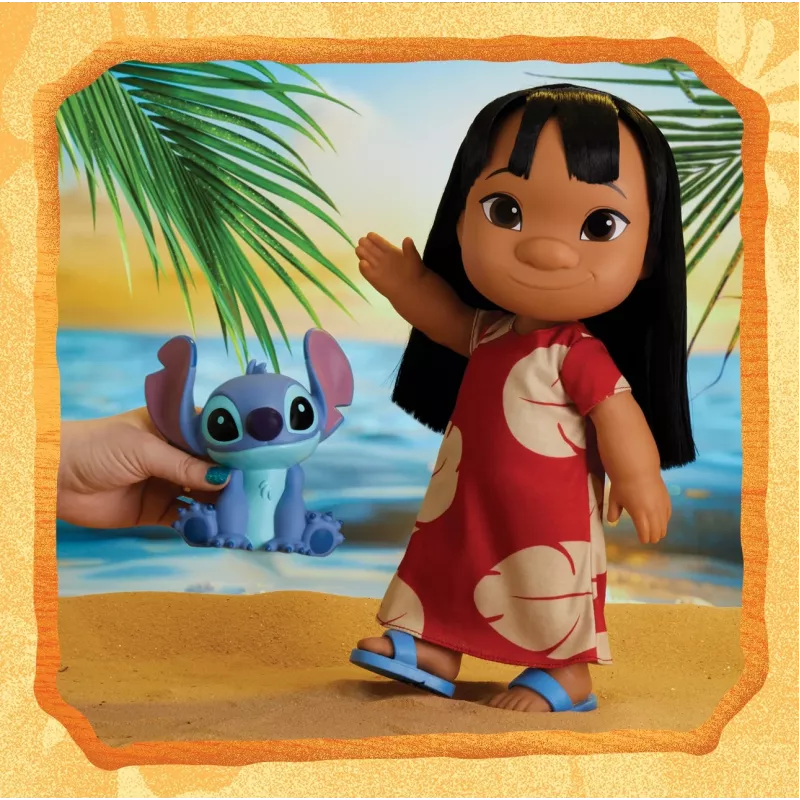 Just Play Disney Lilo & Stitch, Modepuppe, Weiblich, 3 Jahr(e), Junge/Mädchen, 350 mm, Mehrfarbig