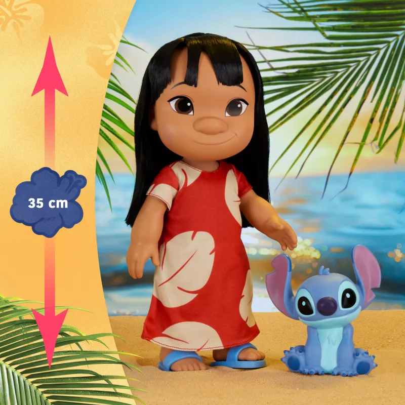 Just Play Disney Lilo & Stitch, Modepuppe, Weiblich, 3 Jahr(e), Junge/Mädchen, 350 mm, Mehrfarbig