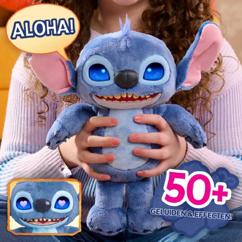 Just Play Disney Stitch – Many Moods Stitch, Figur, 3 Jahr(e), Interaktiv, Mit Ton, AA