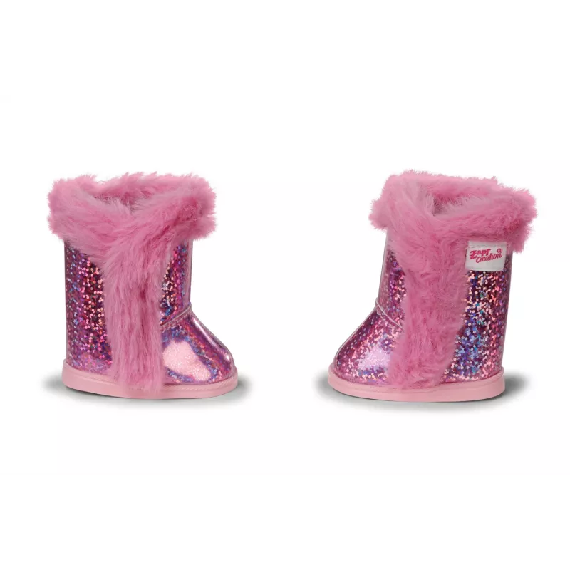 BABY born Glitzerstiefel 2-fach sortiert 43cm Puppenschuhe