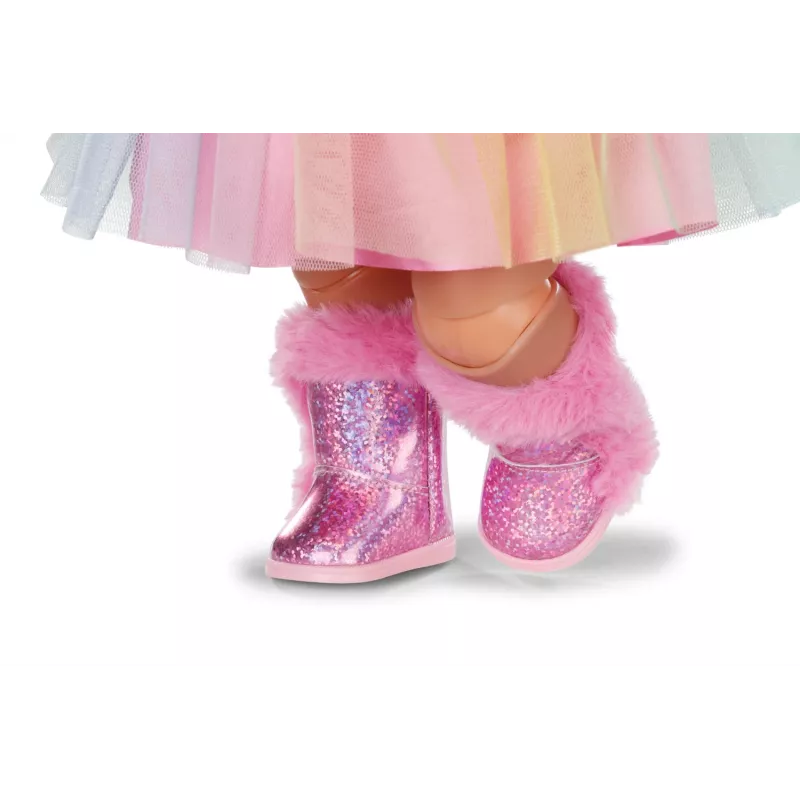 BABY born Glitzerstiefel 2-fach sortiert 43cm Puppenschuhe