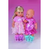 BABY born Glitzerstiefel 2-fach sortiert 43cm Puppenschuhe