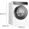 Bosch Serie 8 WGB244040 Waschmaschine Frontlader 9 kg 1257 U/min Weiß
