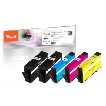 Peach PI300-971 Tintenpatrone 5 Stück Kompatibel Standard-Reichweite Schwarz, Cyan, Magenta, Gelb