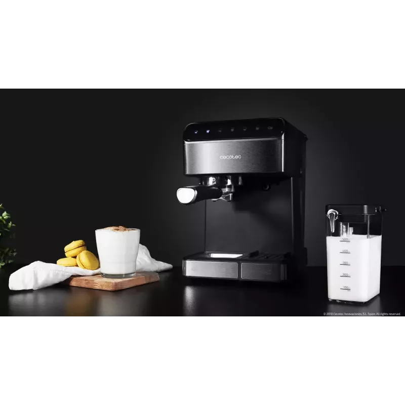 Espressomaschine CECOTEC Power Instant-ccino 20 Touch – vollautomatisch, 1,4 L Wassertank, 2 Tassen, 1350 W