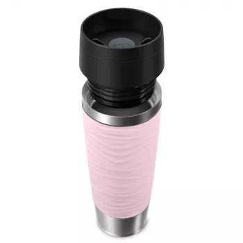 EMSA Travel Mug Waves Grande 500 ml Pink, Edelstahl