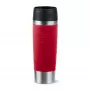 EMSA Travel Mug Classic N2022200 Reisebecher 500 ml Schwarz, Rot, Edelstahl Edelstahl