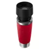 EMSA Travel Mug Classic N2022200 Reisebecher 500 ml Schwarz, Rot, Edelstahl Edelstahl