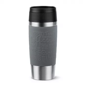 EMSA Travel Mug Classic 360 ml grau Edelstahl-Reisebecher