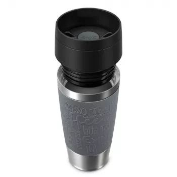 EMSA Travel Mug Classic 360 ml grau Edelstahl-Reisebecher