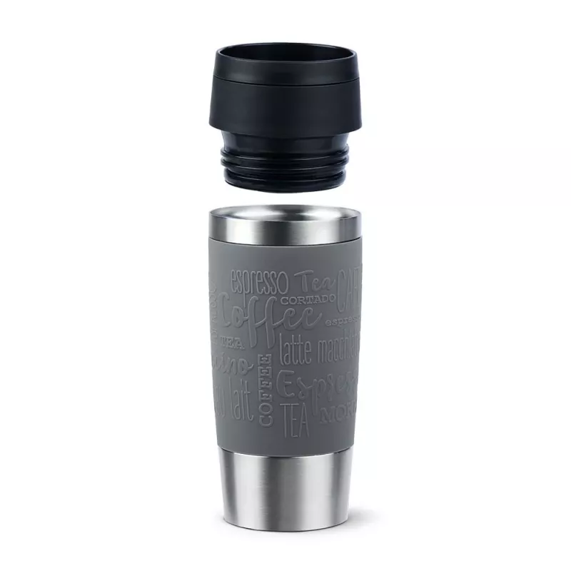 EMSA Travel Mug Classic 360 ml grau Edelstahl-Reisebecher