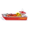 Siku Feuerwehr-Arbeitsboot Feuerwehr-Bootmodell Vormontiert 1:50