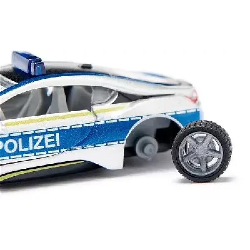 Siku BMW i8 Polizei Polizeiauto-Modell vormontiert 1:50