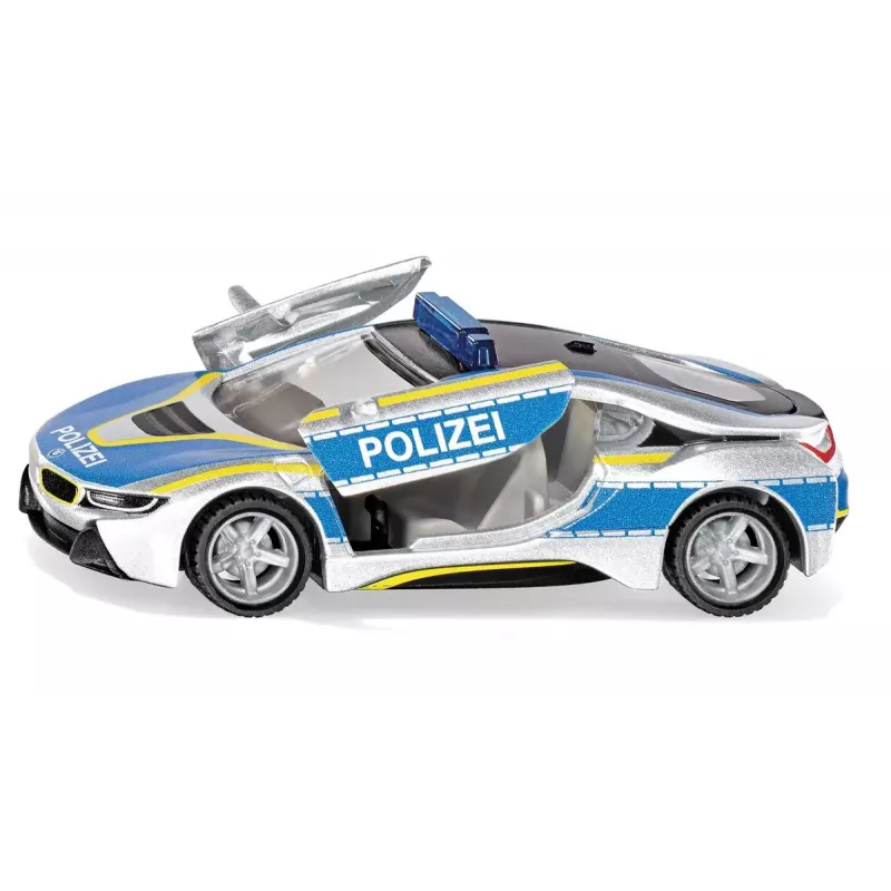 Siku BMW i8 Polizei Polizeiauto-Modell vormontiert 1:50