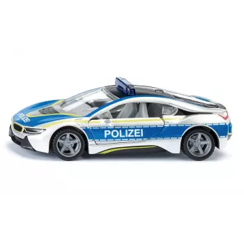 Siku BMW i8 Polizei Polizeiauto-Modell vormontiert 1:50