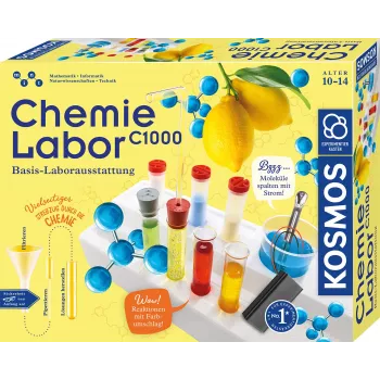 Kosmos Chemielabor C1000, Experimentierkasten, Chemie, 10 Jahr(e)