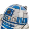 4D Build, Star Wars R2-D2 Kartonmodellbausatz 201 Teile | Star Wars Spielzeug Schreibtischdekoration | Konstruktionsspielzeug | 3D-Modellbausätze für Erwachsene & Jugendliche ab 12