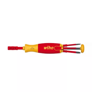 Manueller Schraubendreher Wiha 41234 Mehrbit-Schraubendreher Standard-Schraubendreher