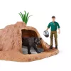 Zoo schleich WILD LIFE Ranger-Abenteuerstation Mehrfarbig 3-8 Jahre