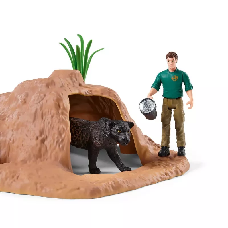 Zoo schleich WILD LIFE Ranger-Abenteuerstation Mehrfarbig 3-8 Jahre