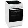 Gorenje GEC5A21WG Freistehender Herd Elektro Glaskeramikkochfeld Weiß