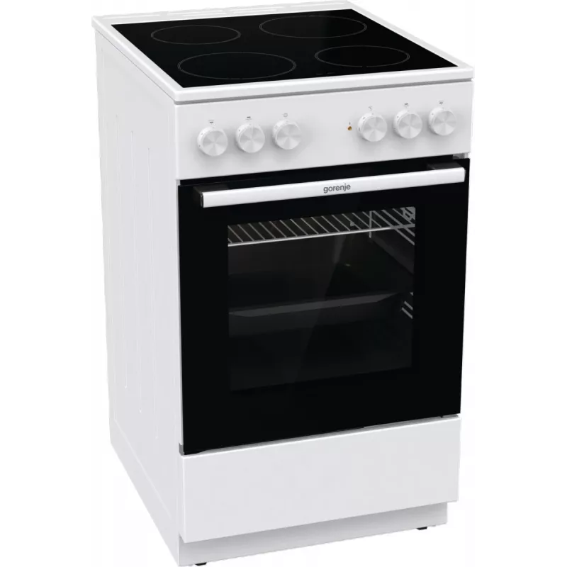 Gorenje GEC5A21WG Freistehender Herd Elektro Glaskeramikkochfeld Weiß