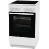 Gorenje GEC5A21WG Freistehender Herd Elektro Glaskeramikkochfeld Weiß
