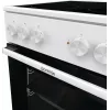 Gorenje GEC5A21WG Freistehender Herd Elektro Glaskeramikkochfeld Weiß