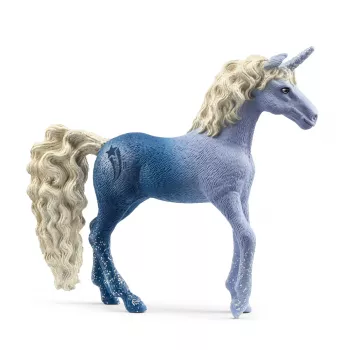 Schleich Sammelfigur Einhorn Shooting Star, Kunststoff, blau, ab 5 Jahren