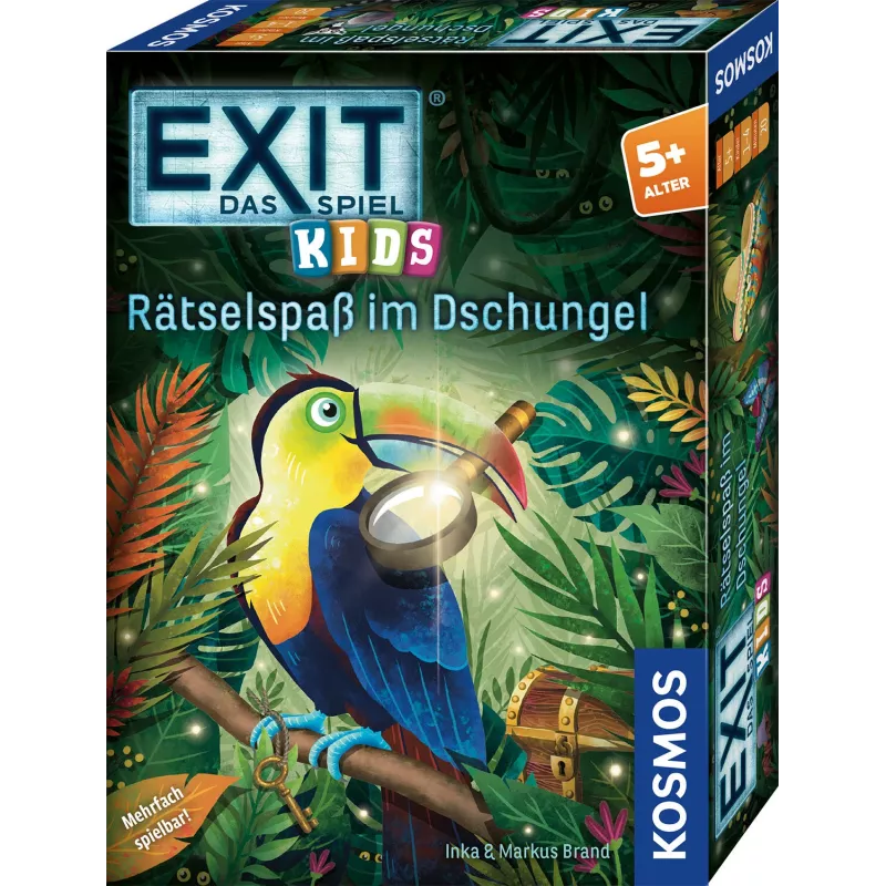 EXIT - Das Spiel Kids: Rätselspaß im Dschungel