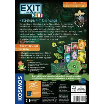EXIT - Das Spiel Kids: Rätselspaß im Dschungel