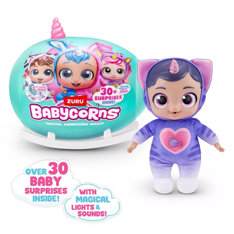 Babycorns Interaktive Babypuppe Serie 1 Groß ZURU