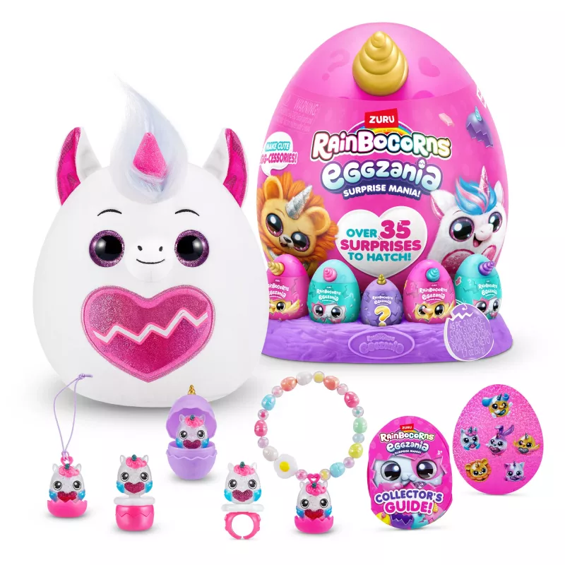 Spielzeugfigur Zuru Rainbocorns Eggzania Surprise Serie 1 — sortierte Sammelfigur (ein Stück)