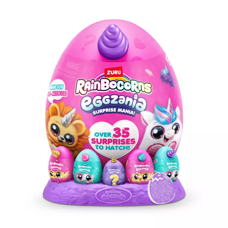 Spielzeugfigur Zuru Rainbocorns Eggzania Surprise Serie 1 — sortierte Sammelfigur (ein Stück)