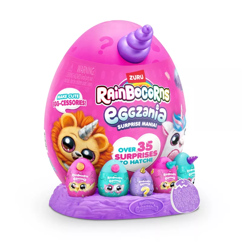 Spielzeugfigur Zuru Rainbocorns Eggzania Surprise Serie 1 — sortierte Sammelfigur (ein Stück)