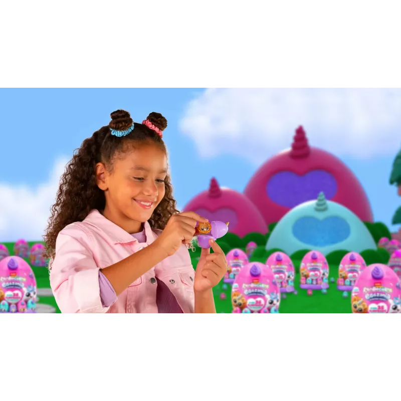 Spielzeugfigur Zuru Rainbocorns Eggzania Surprise Serie 1 — sortierte Sammelfigur (ein Stück)