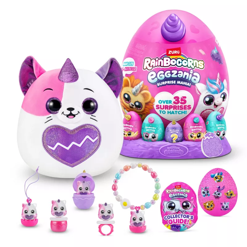 Spielzeugfigur Zuru Rainbocorns Eggzania Surprise Serie 1 — sortierte Sammelfigur (ein Stück)