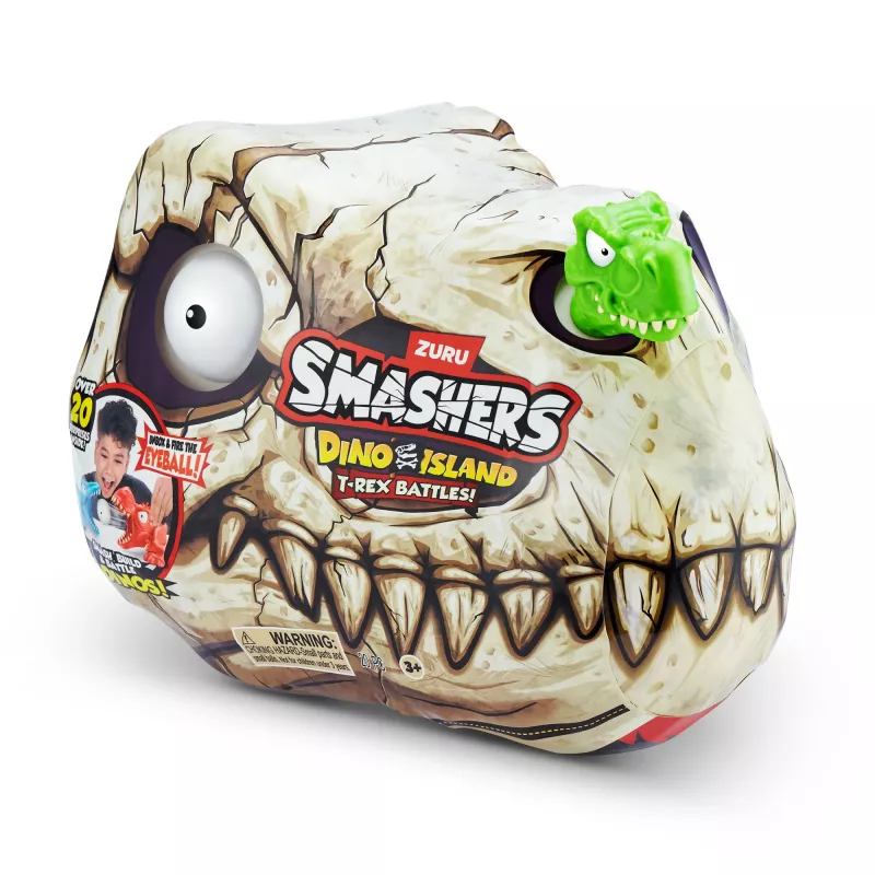 Zuru Smashers T‑Rex Battles Spielzeugfigur – sammelbare Dinosaurier-Actionfigur, sortierte Modelle