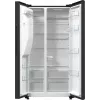 Hisense RS5P535NTFE Side-by-Side-Kühlschrank Freistehend 566 L Schwarz